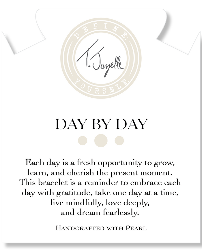 Day by Day Collection- Pearl Gemstone Bracelet