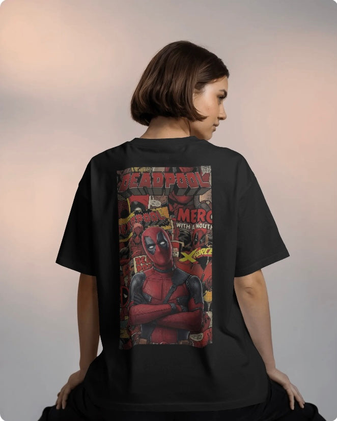 DEADPOOL Unisex Oversized Standard T-Shirt