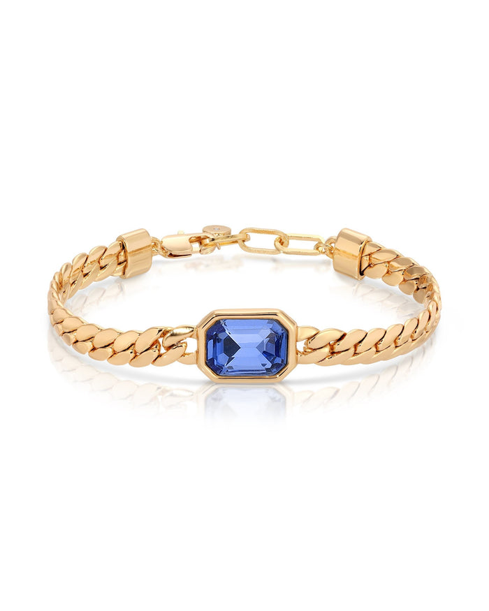 Sapphire Crystal with 18k Gold Plating / One Size