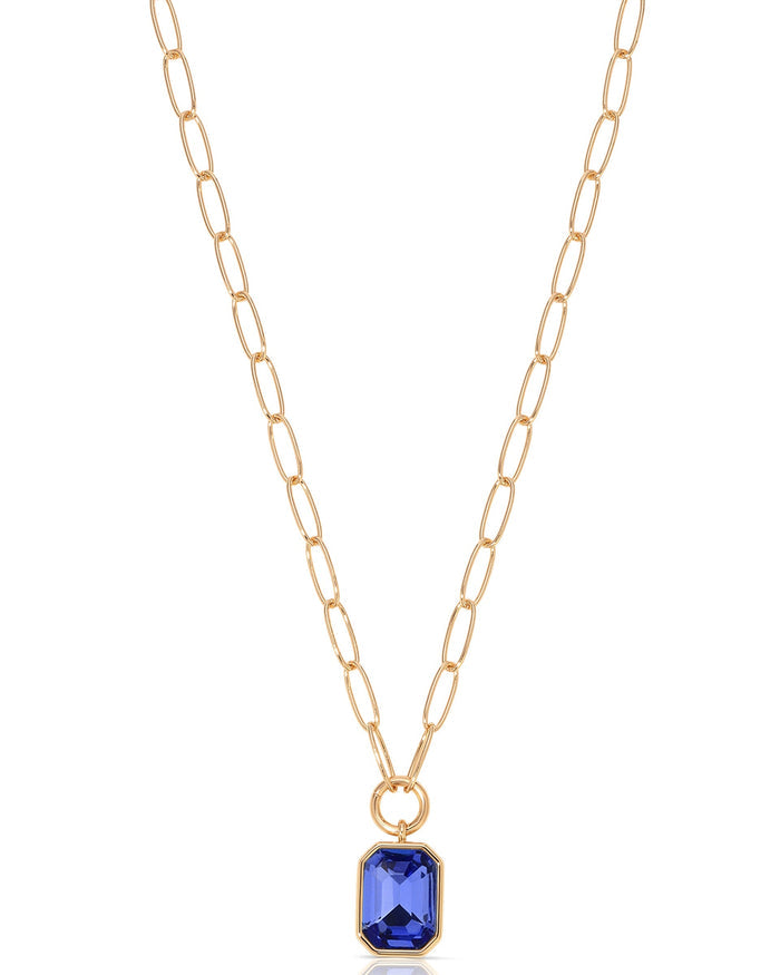 Sapphire Crystal with 18k Gold Plating / One Size