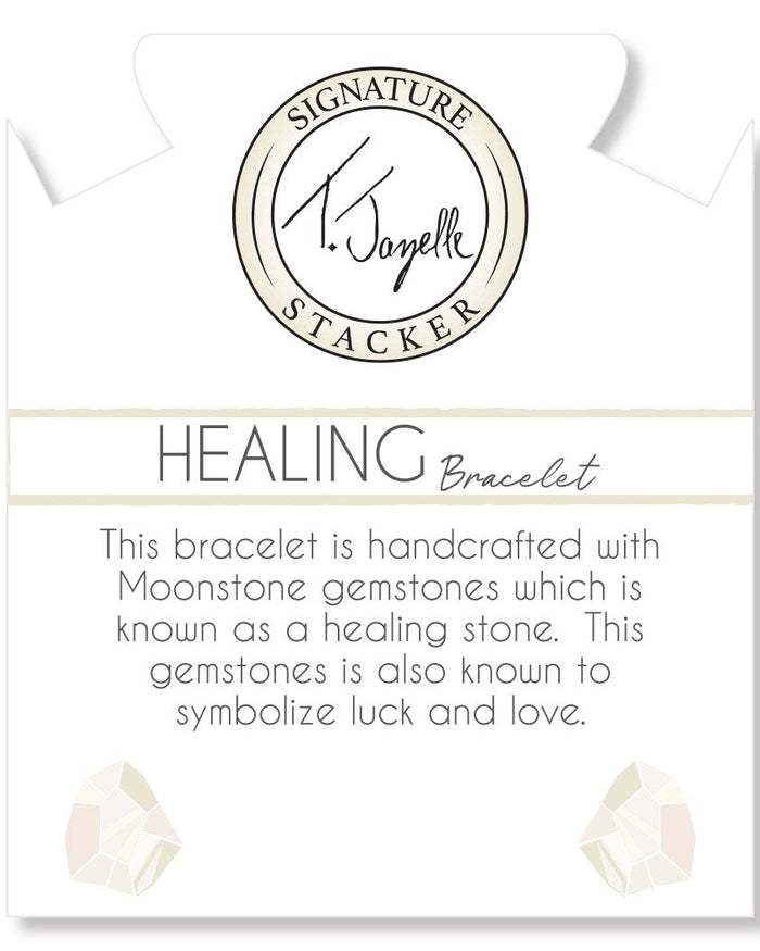 Defining Bracelet- Healing Bracelet with Moonstone Gemstones