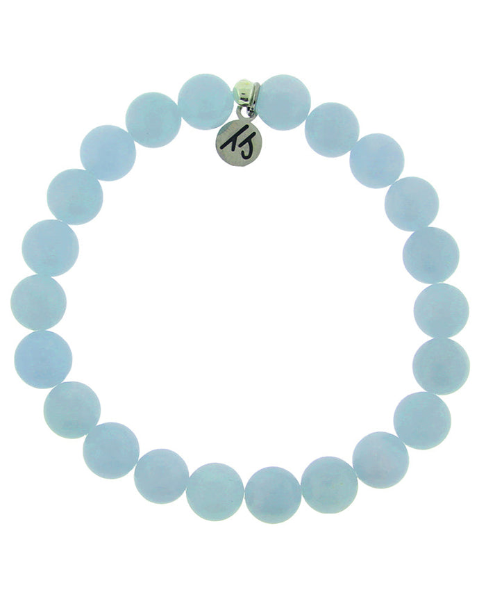 Defining Bracelet- Mystic Bracelet with Blue Aquamarine Gemstones