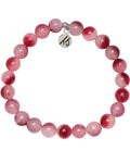 Defining Bracelet-Passion Bracelet with Cherry Jade Gemstones