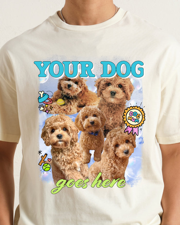Dog Bootleg Tee Custom Tee