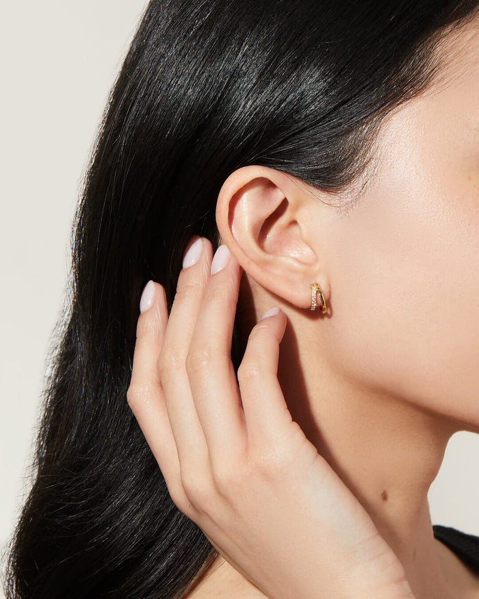 Double Hoop Earrings - Toda Mini