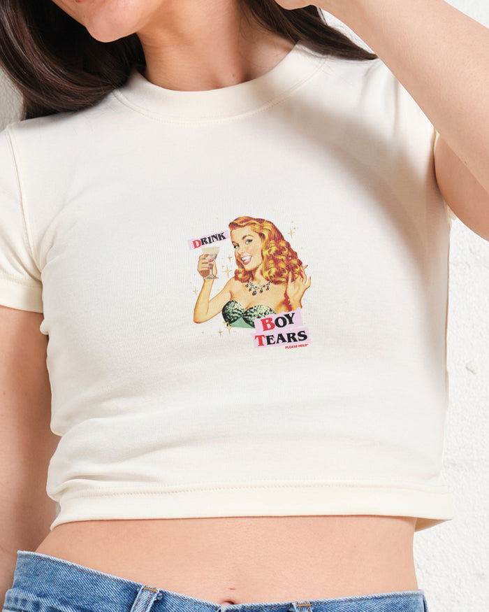Drink Boy Tears Baby Tee Graphic Baby Tee Australia Online