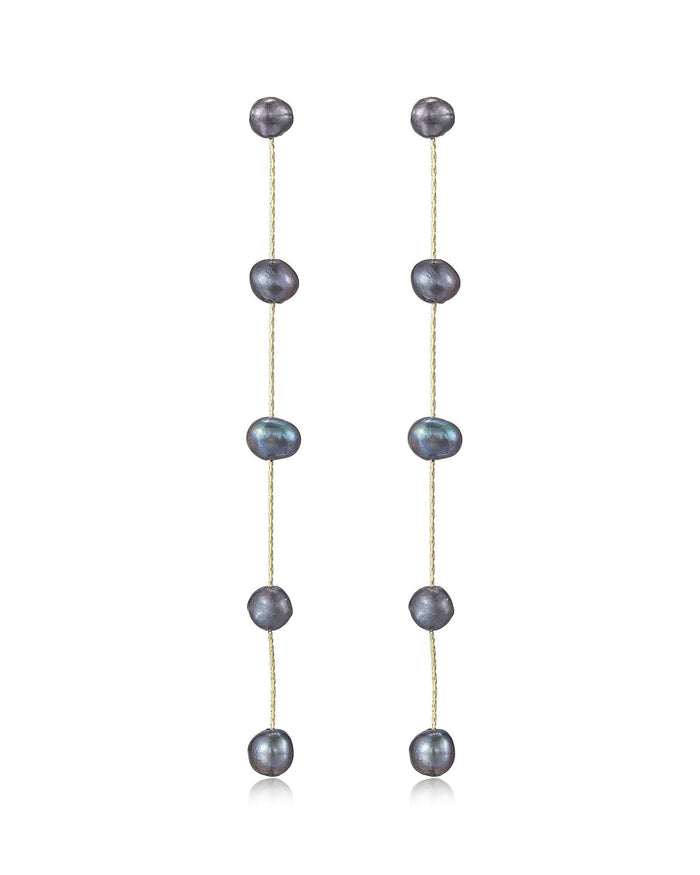 Peacock Pearl with 18k Gold Plating / One Size