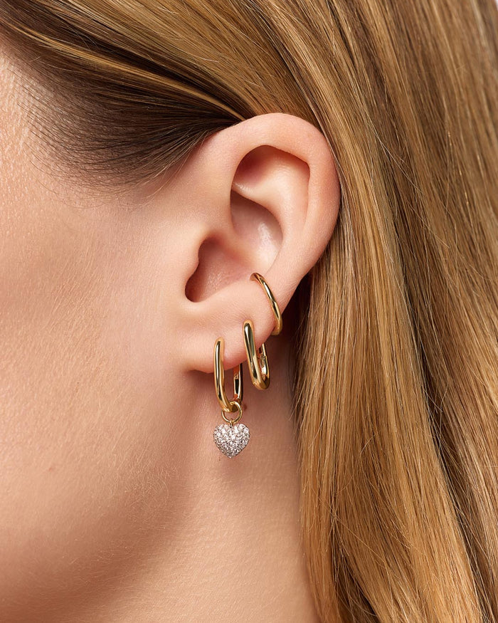 Drop Earrings - Ellery Hoops