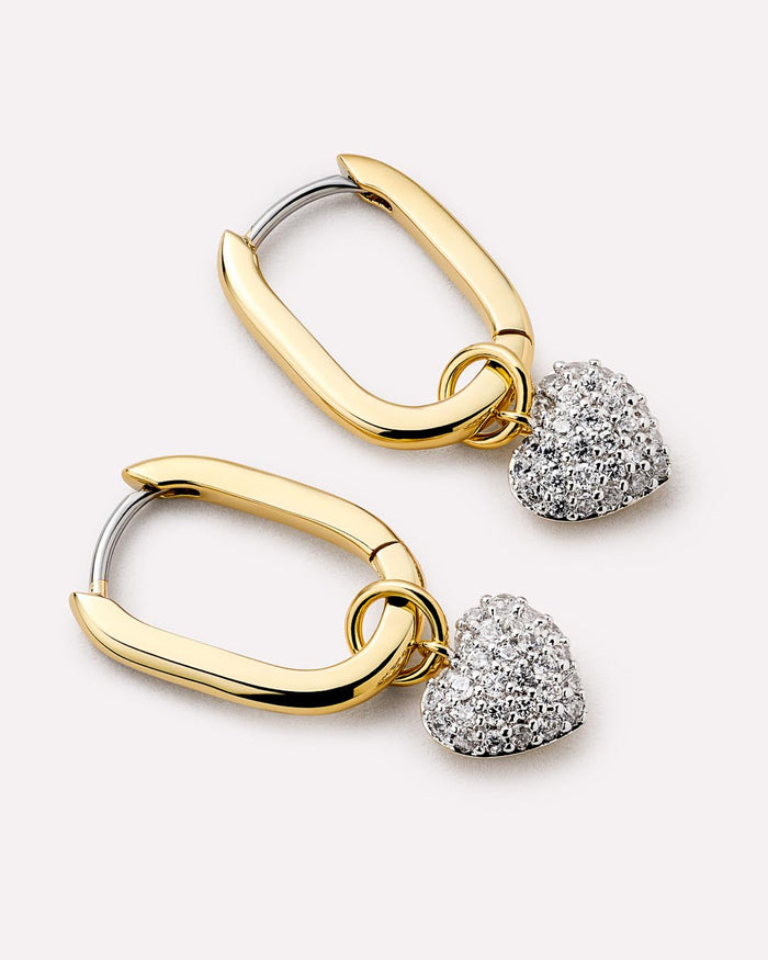 Drop Earrings - Ellery Hoops