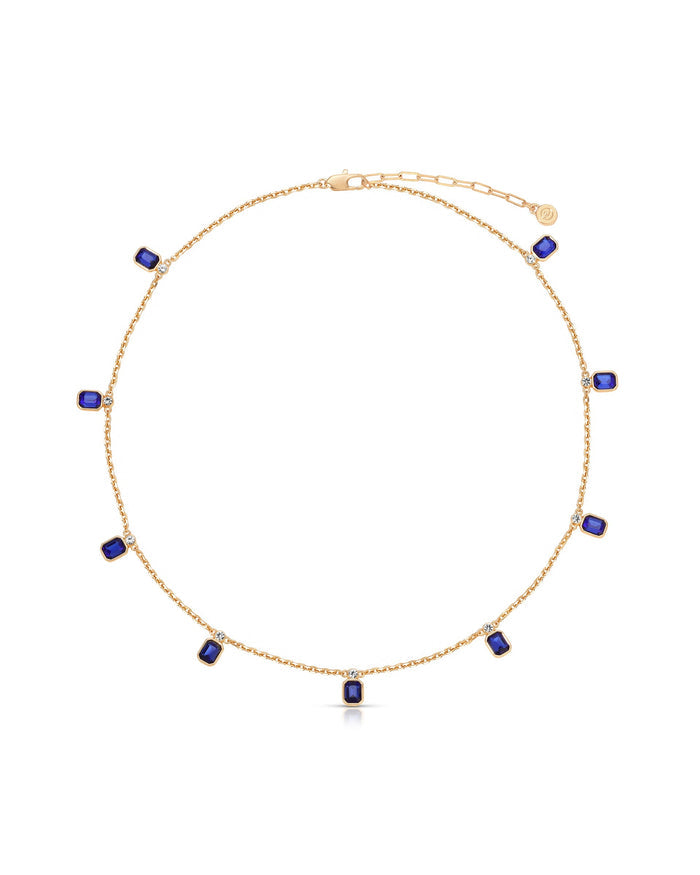 Sapphire Crystal with 18k Gold Plating / One Size