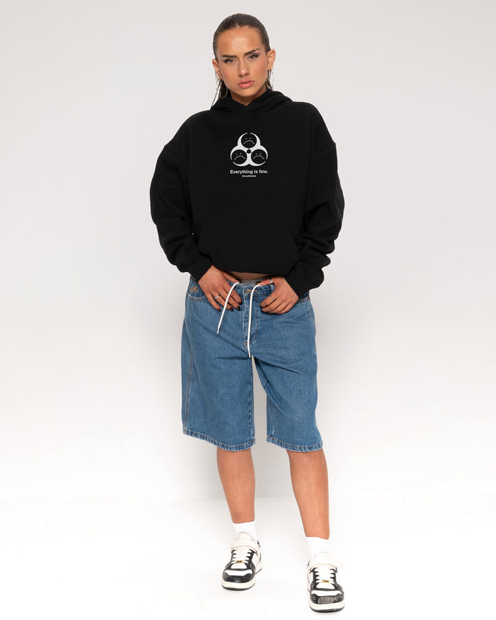 Everything Is Fine Biohazard Hoodie