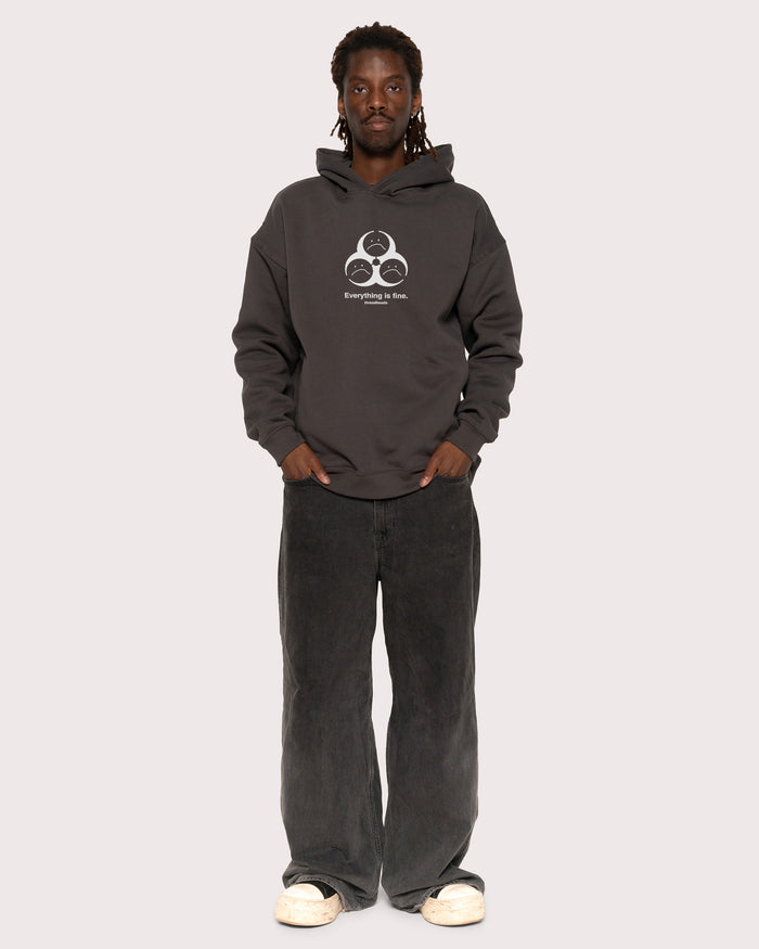 Everything Is Fine Biohazard Hoodie