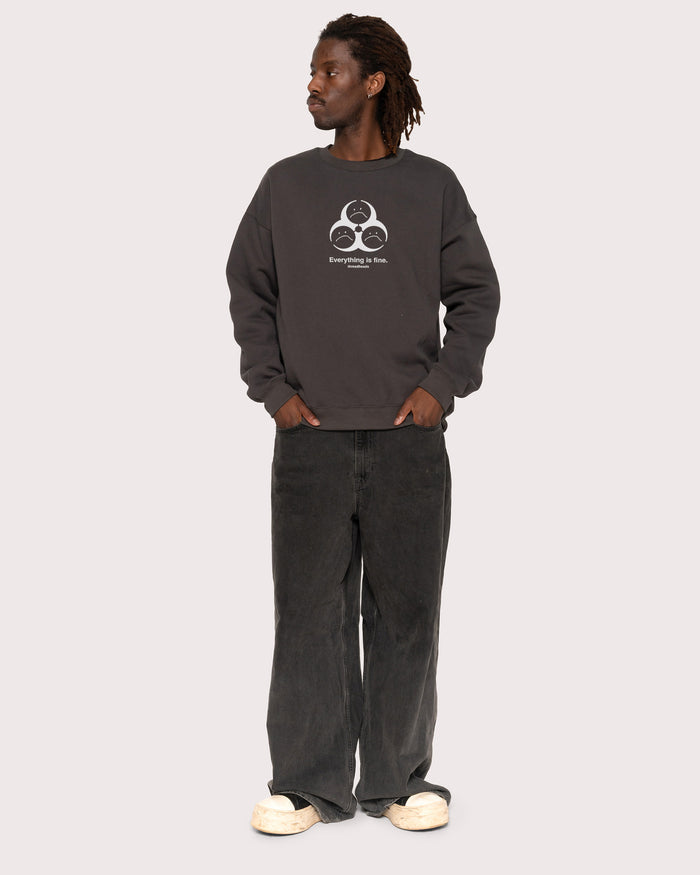 Everything Is Fine Biohazard Sweatshirt