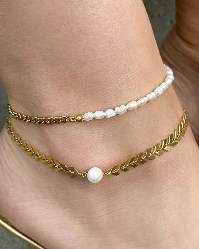 FRESHWATER PEARL ALINA ANKLET