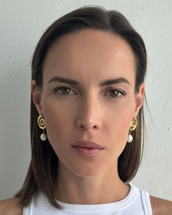 FRESHWATER PEARL ATHENA EARRINGS