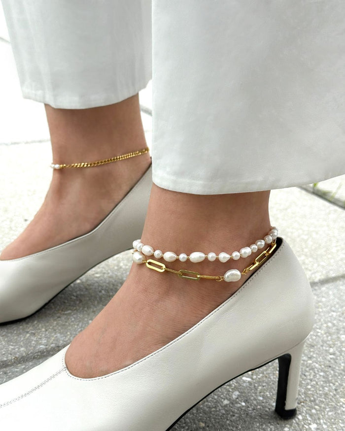 FRESHWATER PEARL AVIV ANKLET
