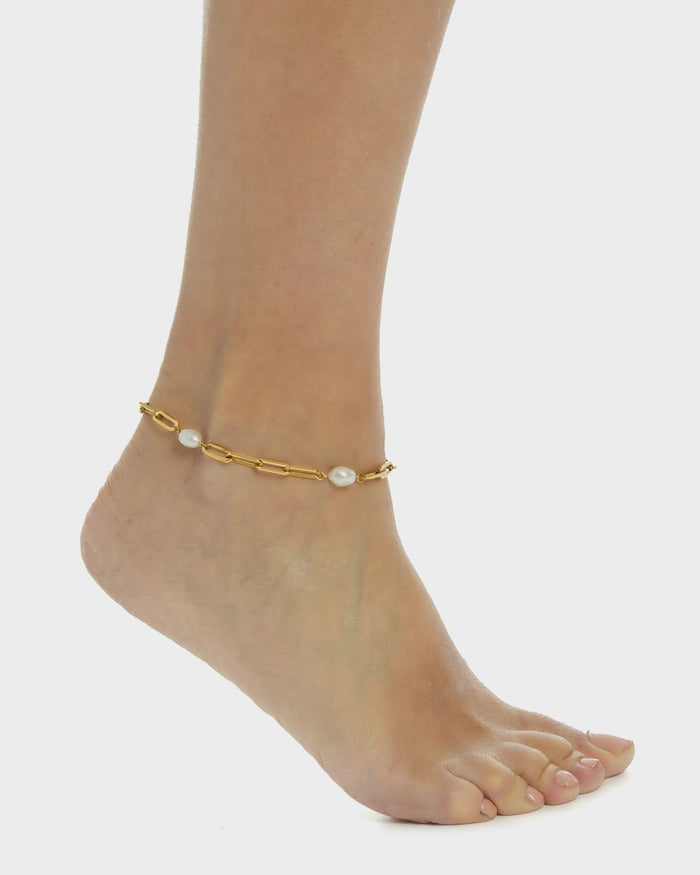 FRESHWATER PEARL AVIV ANKLET