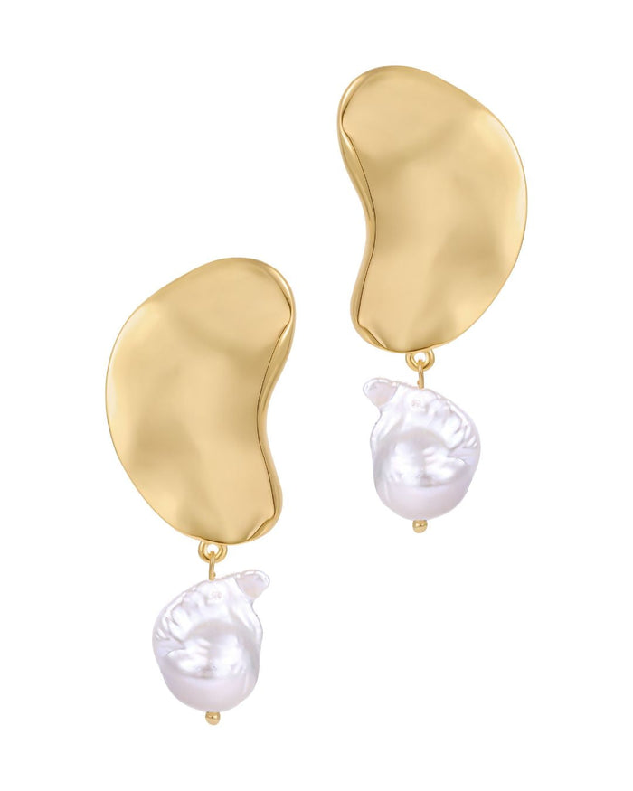 FRESHWATER PEARL NINA DROP EARRINGS