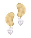 FRESHWATER PEARL NINA DROP EARRINGS