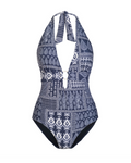 Gabrielle Halter One Piece In Tivara Patchwork