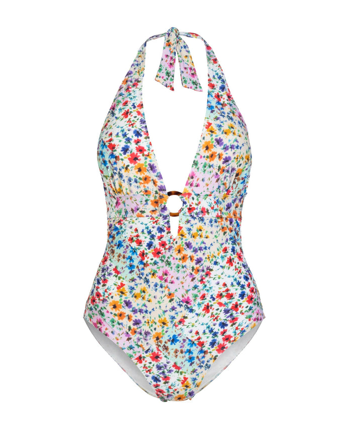 Gabrielle Halter One Piece In Wildflower Patch