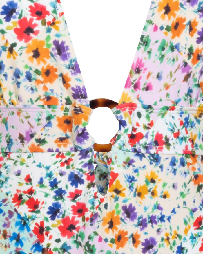 Gabrielle Halter One Piece In Wildflower Patch