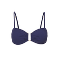 Gina Top In Navy Texture