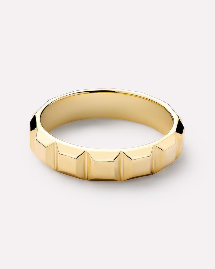 Gold Band Ring - Keira