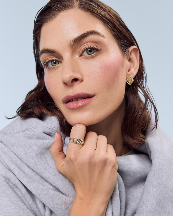 Gold Band Ring - Lydia