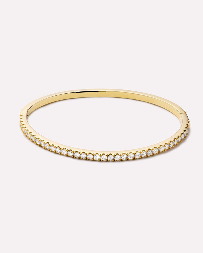 Gold Bangle Bracelet - Juliette