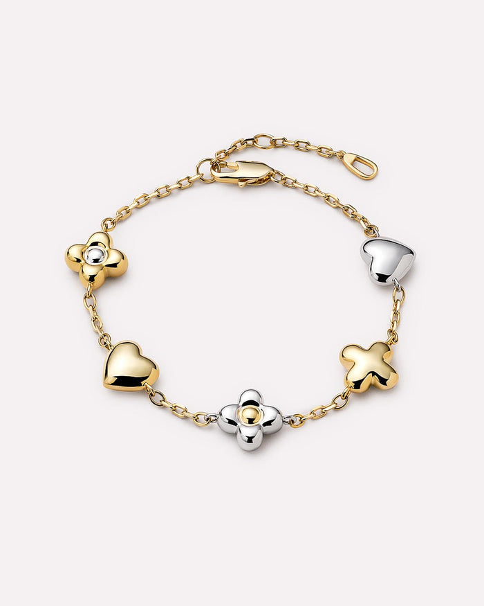 Gold Charm Bracelet - Azura Bracelet