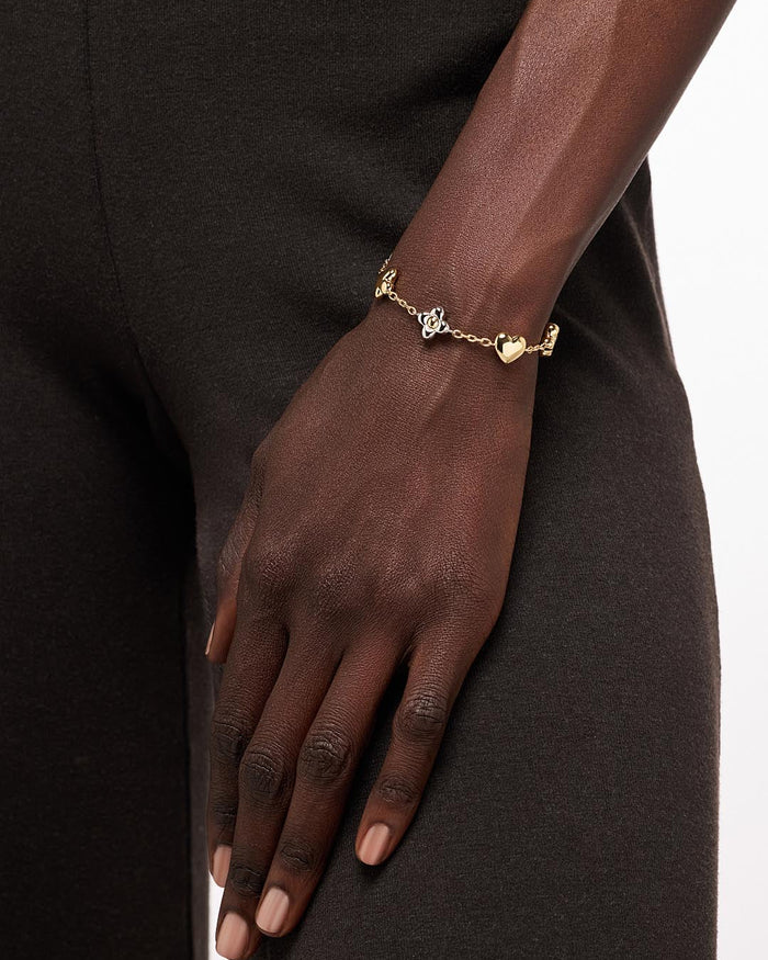 Gold Charm Bracelet - Azura Bracelet