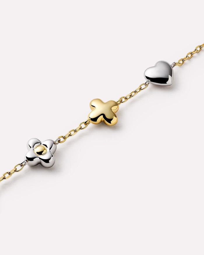 Gold Charm Bracelet - Azura Bracelet
