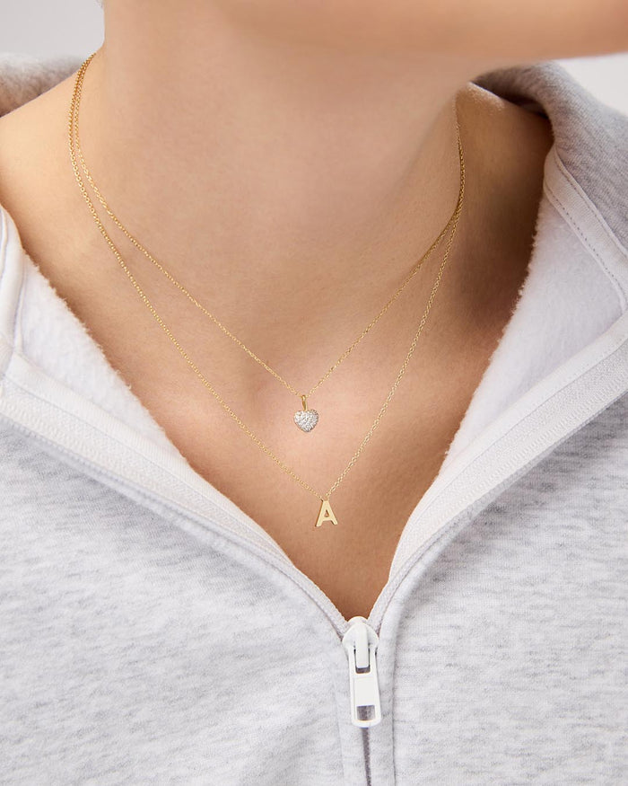 Gold Heart Necklace - Ellery