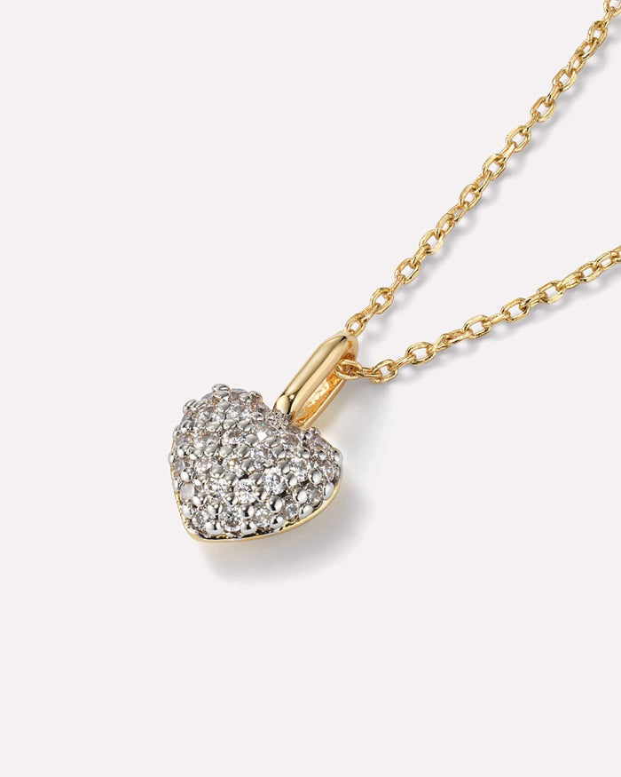 Gold Heart Necklace - Ellery