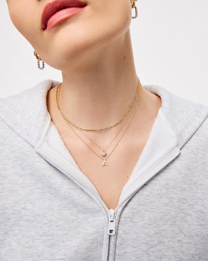 Gold Heart Necklace - Ellery