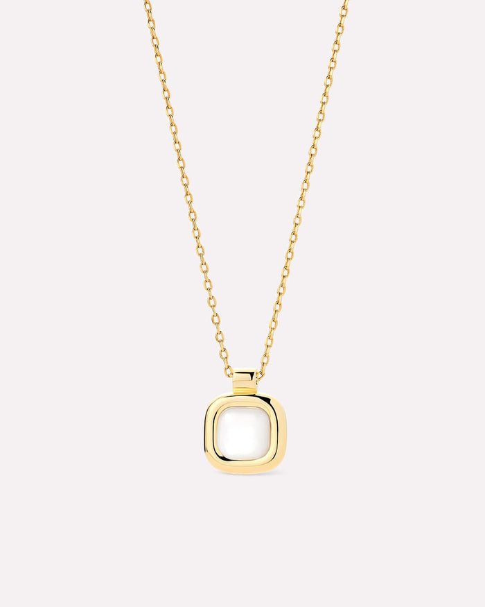 Gold Pendant - Clara Pendant Mother of Pearl