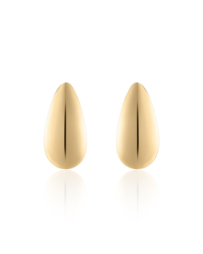 Golden Teardrop Earrings