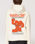 Hardcore Heartcore Natural Hoodie