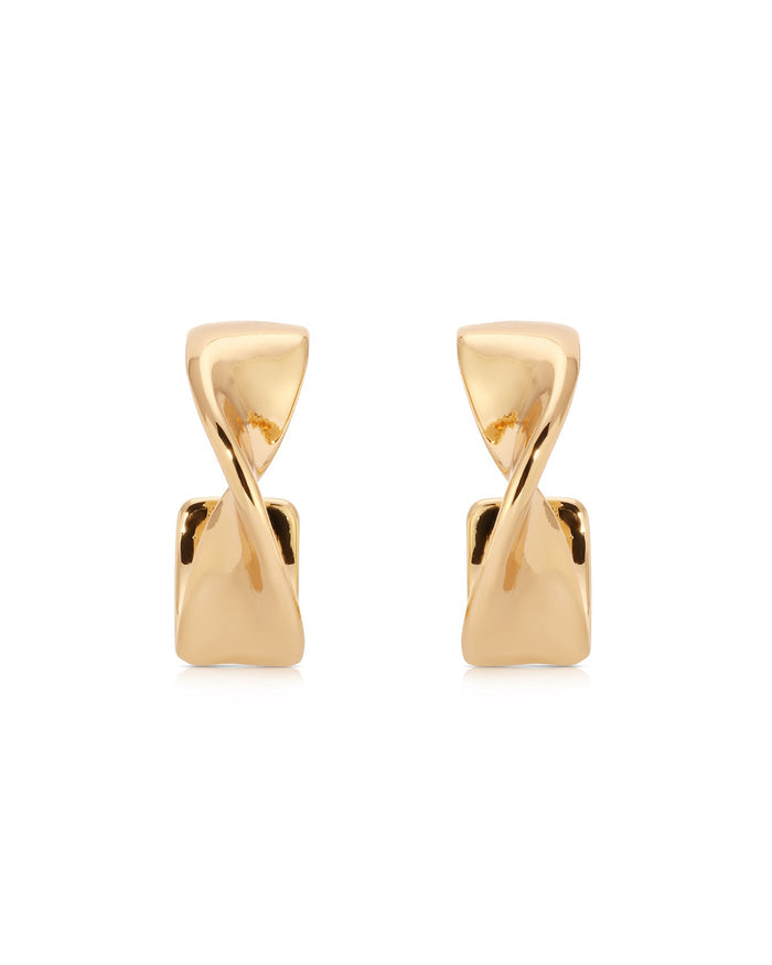 Heirloom Twist Small Hoops