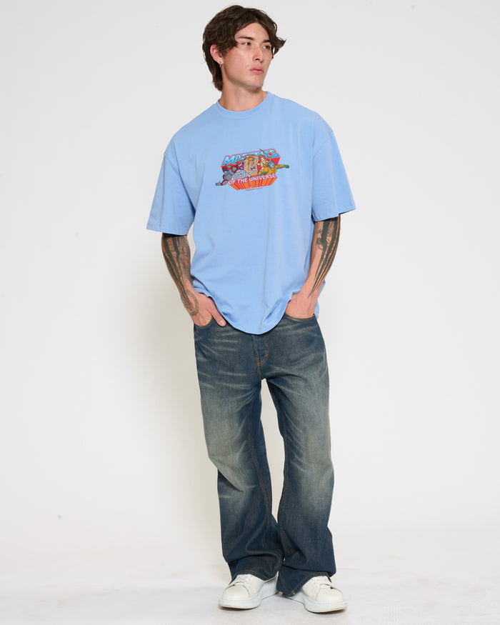 Heroes Powder Blue Oversized Tee