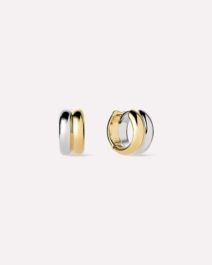 Huggie Hoop Earrings - Asher Bold