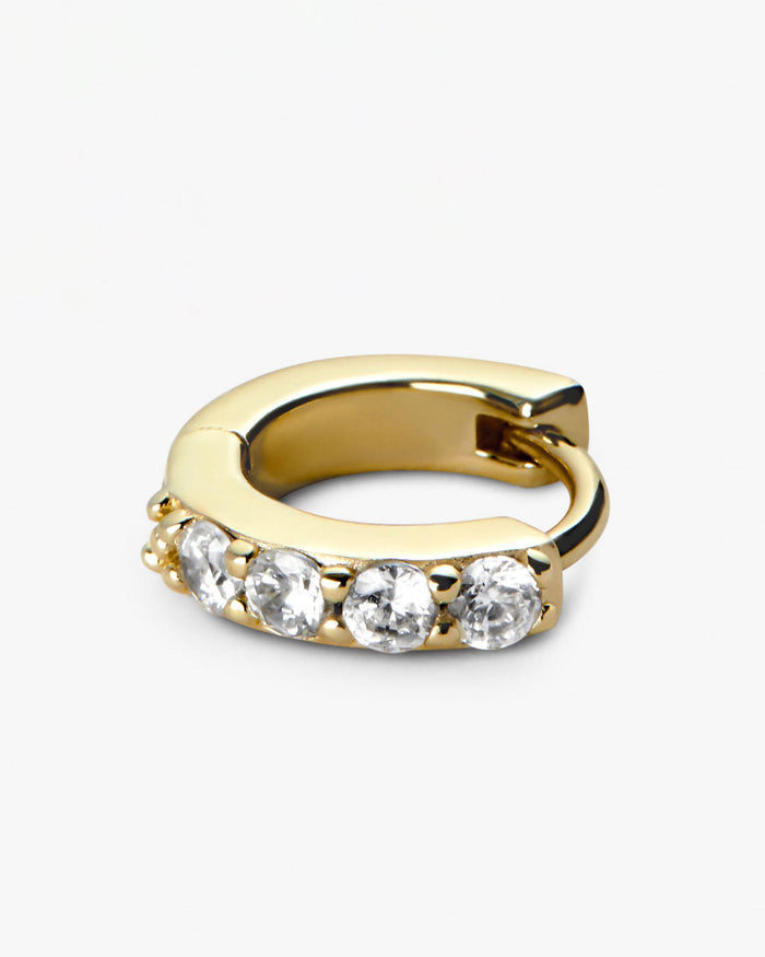 Huggie Hoop Earrings - Suzanne