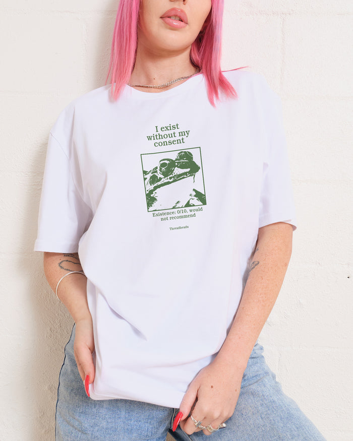 I Exist Without My Consent T-Shirt Australia Online