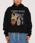 I Love Big Jugs Black Hoodie