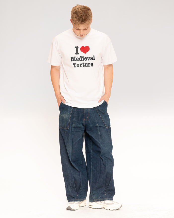 I Love Medieval Torture White T-Shirt
