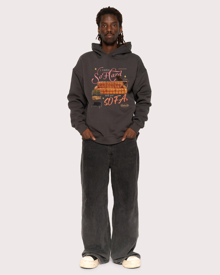 I Tried So Hard and Got Sofa Charcoal Hoodie