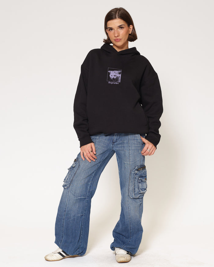 Ibuprofen Black Hoodie