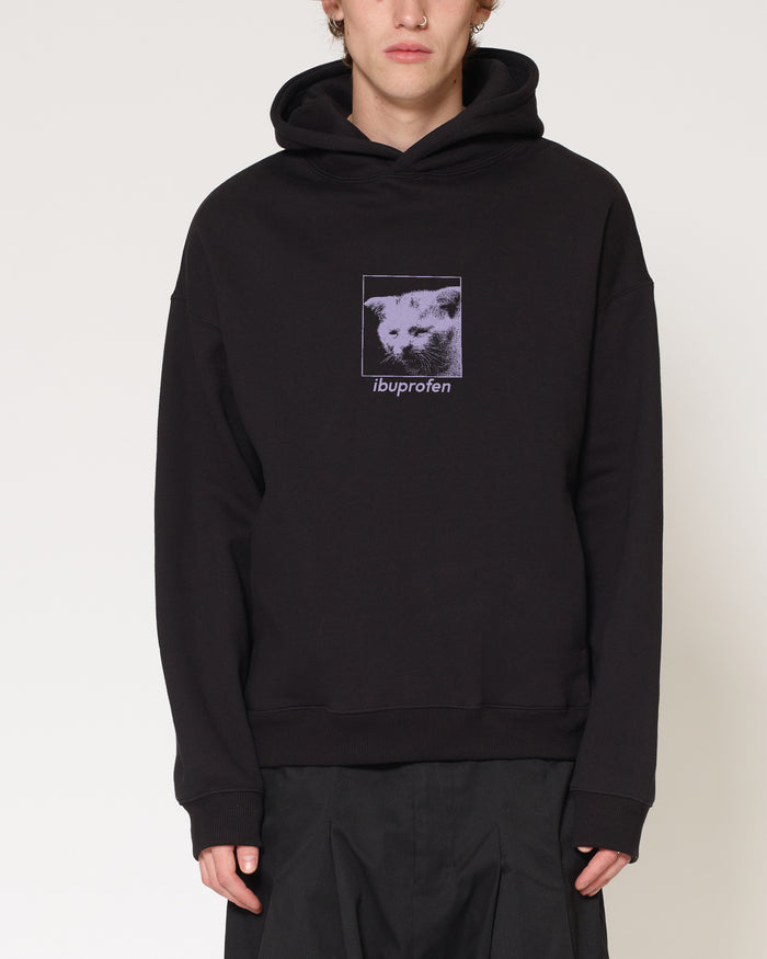 Ibuprofen Black Hoodie