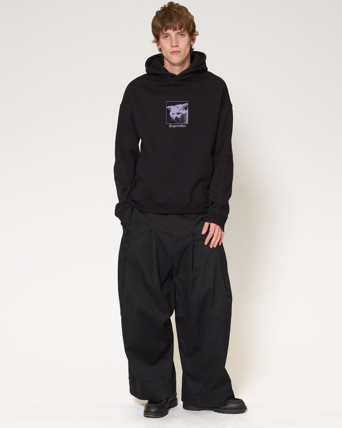 Ibuprofen Black Hoodie